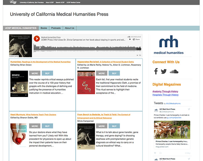 Medical Humanities Press Website